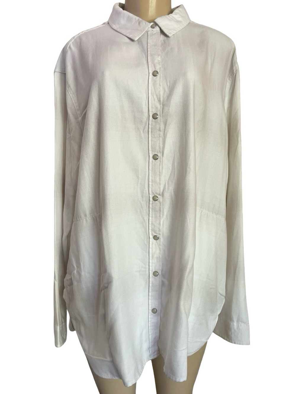 JACHS Girlfriend New York Snap Front Shirt Jacket – NWT - Picture 6 of 9